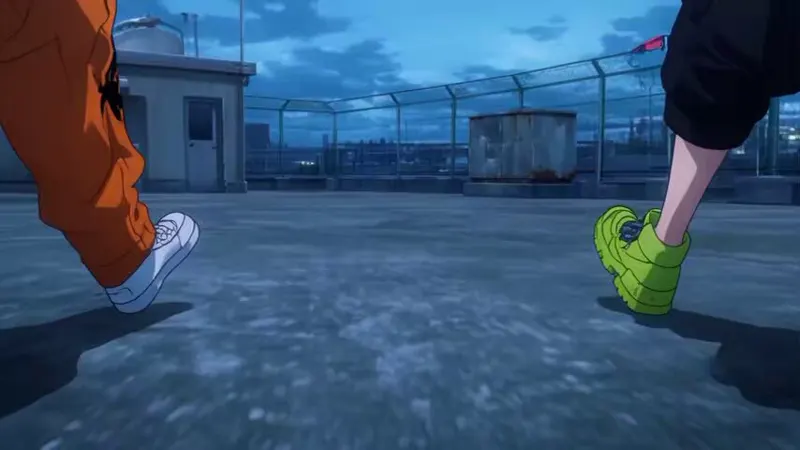 Rooftop running shot, Wan 3.0 vs Seedance 2.5: Wan 3.0 vs Seedance 2.5