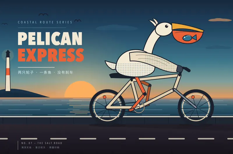 Pelican test, MiniMax M3.1 Flash as SVG animation: MiniMax M3.1 Flash (solo run)