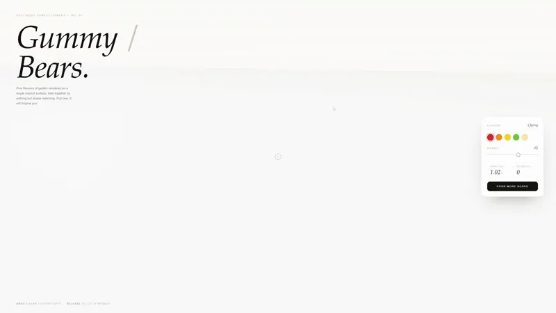 Gummy Bears page, MiniMax M3.1 Flash solo: MiniMax M3.1 Flash (solo run)