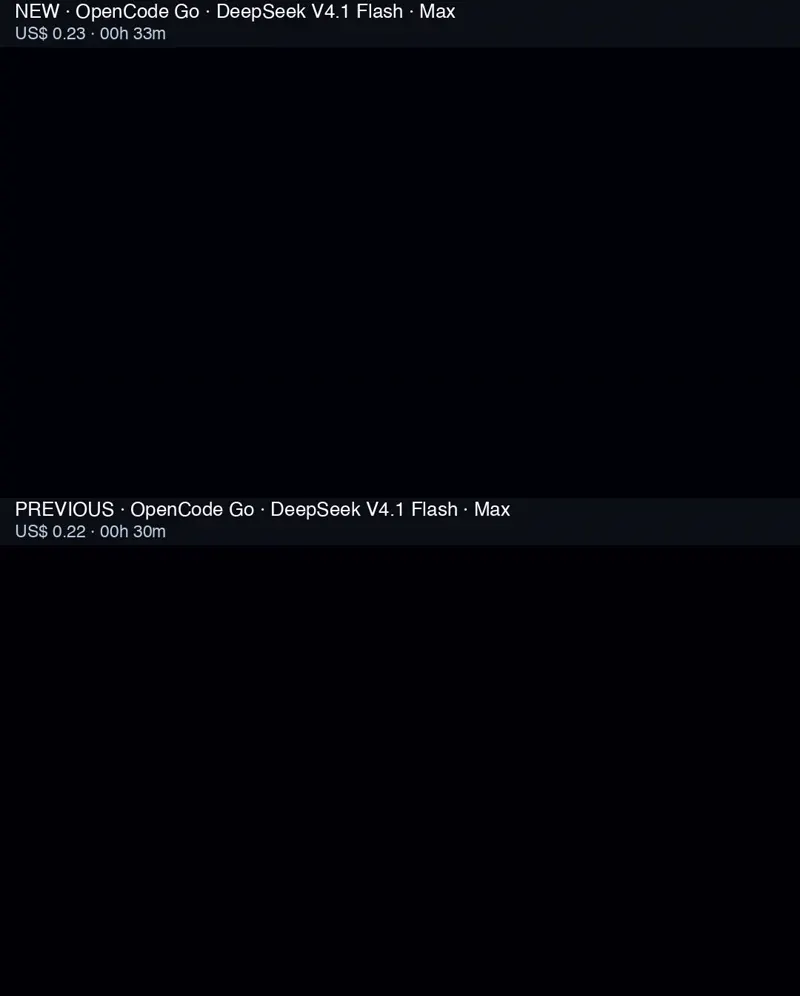 Animation re-run: DeepSeek 1017 vs old V4.1 Flash: DeepSeek V4.1 Flash 1017 vs DeepSeek V4.1 Flash
