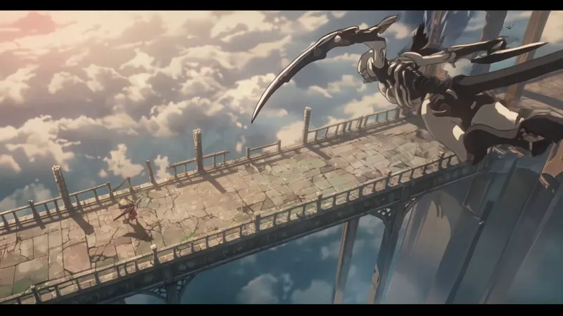 Anime swordswoman and a mechanical dragon: Wan 3.0 vs Seedance 2.5