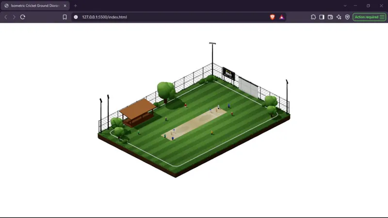 3D cricket ground from one prompt, Argon vs Opus: Gemini 4 Argon vs Claude Opus 5.5