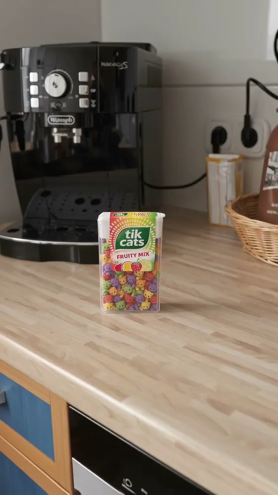 Tiny kittens tumbling out of a candy dispenser: Gemini Omni 1.1 Flash vs Grok Imagine vs Seedance 2.0