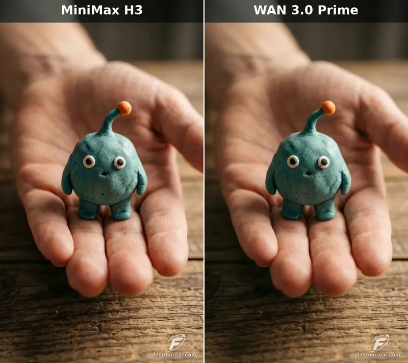Poke test from one still, MiniMax H3 vs Wan 3.0 Prime: MiniMax H3 vs Wan 3.0 Prime