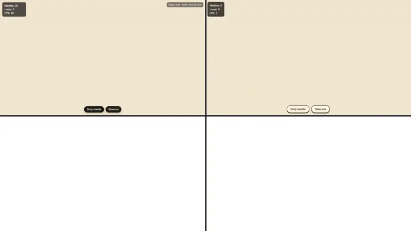 Marble run machine, pass or fail: Muse Wonder 1.0 vs Claude Sonnet 5.5 vs DeepSeek V4.1 Flash 1017 vs MiniMax M3.1 Flash