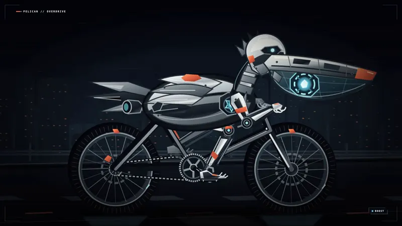 Mechanical pelican riding a bike, Kimi K3.1 Pro solo: Kimi K3.1 Pro (solo run)