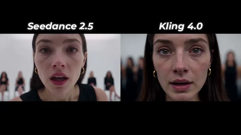Same-prompt clips, Seedance 2.5 vs Kling 4.0: Seedance 2.5 vs Kling 4.0