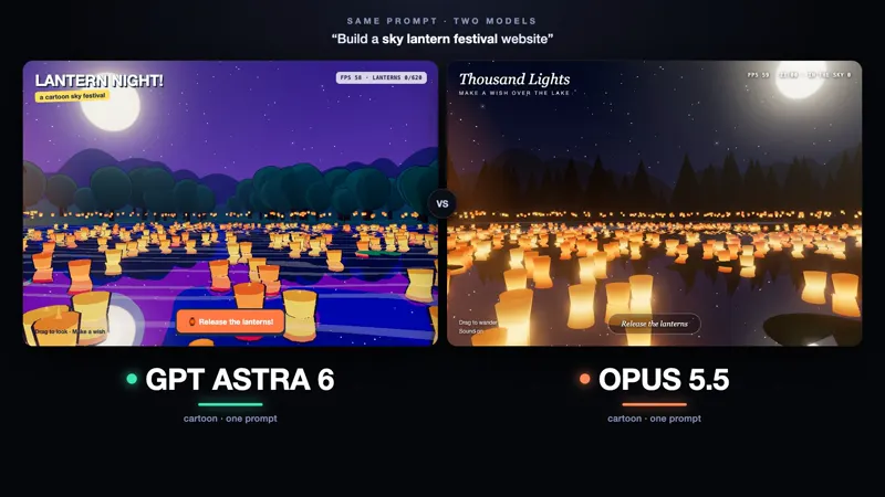 Sky lantern festival website, GPT-6 Astra vs Claude Opus 5.5: GPT-6 Astra vs Claude Opus 5.5