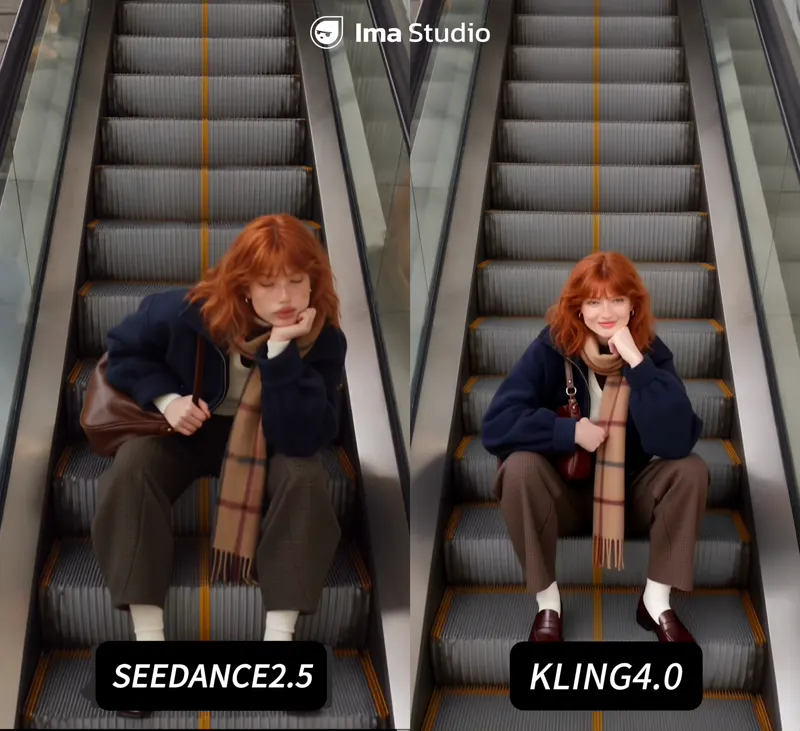 Fashion transition sequence, Seedance vs Kling: Seedance 2.5 vs Kling 4.0