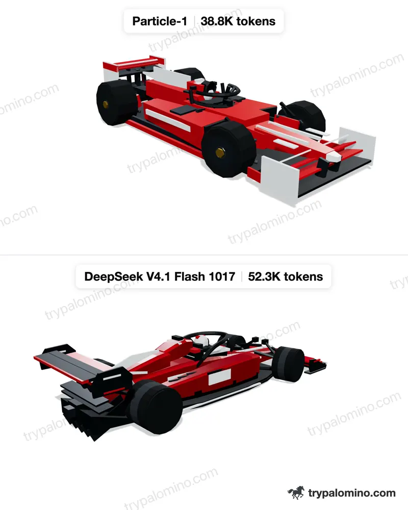 Particle-1 vs DeepSeek V4.1 Flash 1017: Particle-1 vs DeepSeek V4.1 Flash 1017